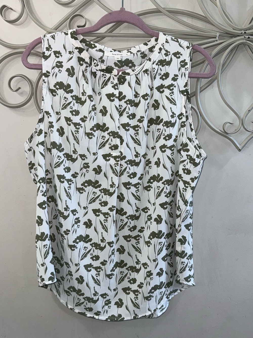 Fun 2 Fun Sleeveless Top